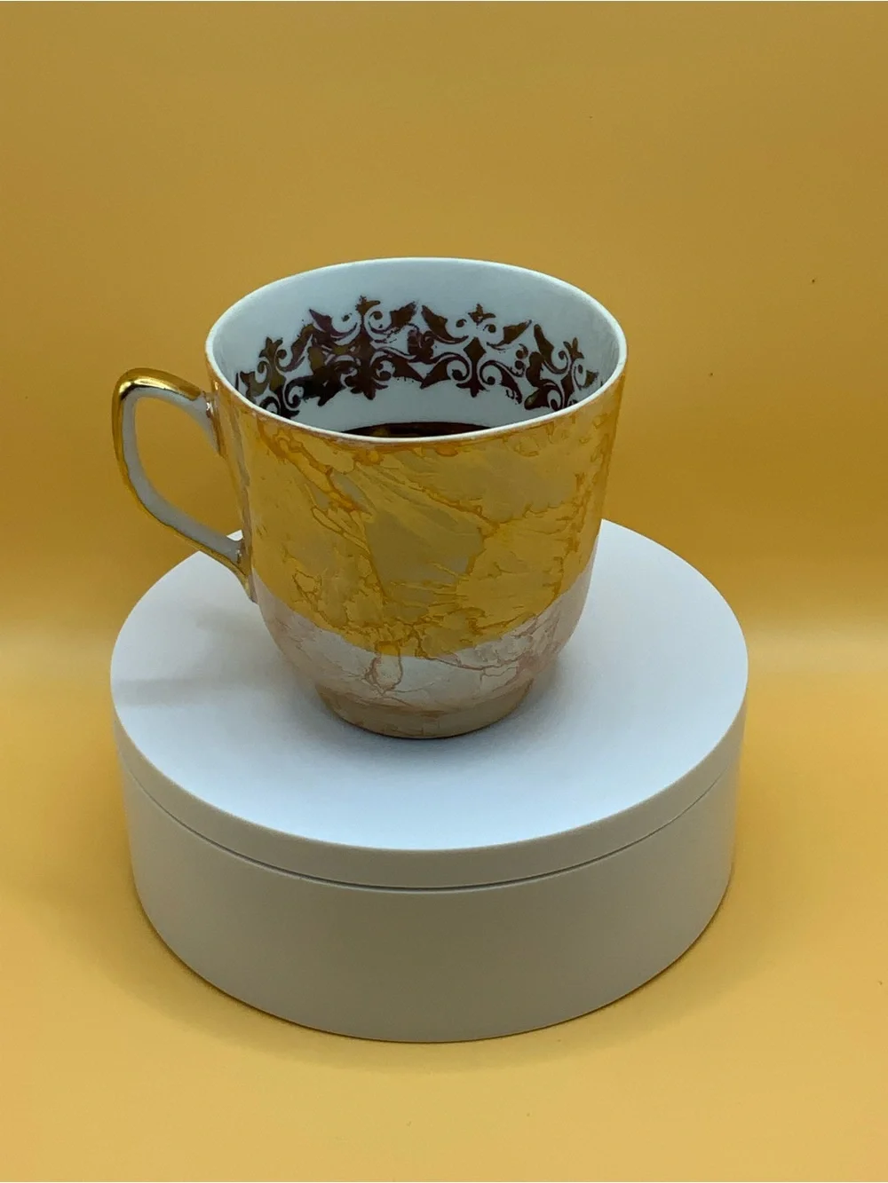 Walbrzych Porcelain Cup & Saucer (1246)